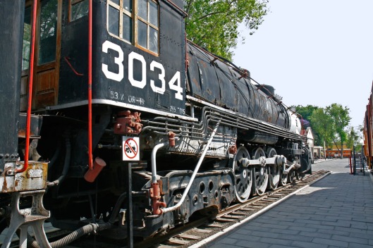 Engine 3034, Niagara Type Locomotive. Museo del Ferrocarril Puebla 