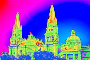 _MG_0745 Guadalajara Cathedral Posterized copy